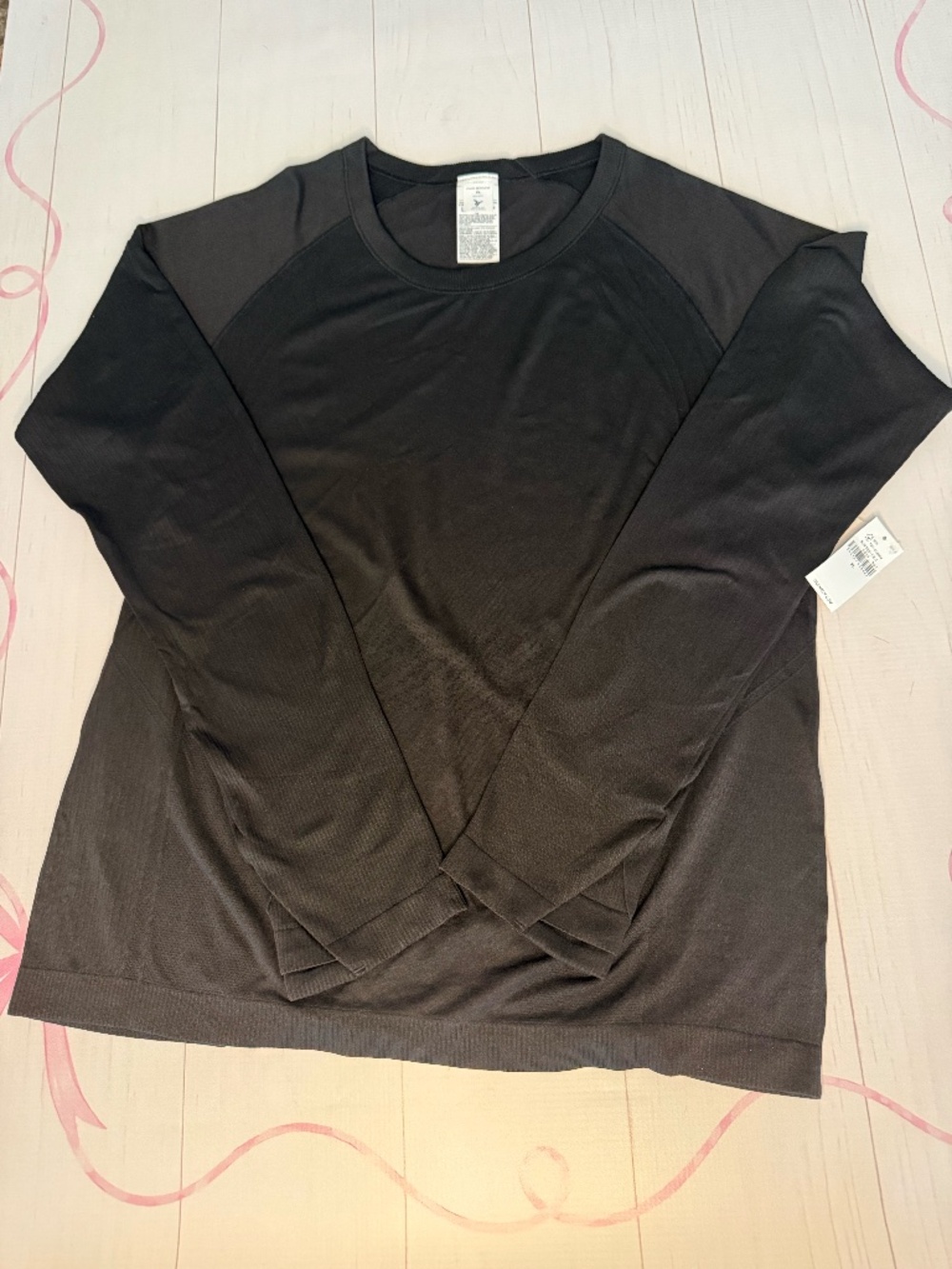 NWT Old Navy Performance Vent Long-Sleeve T-shirt Black Jack size XL